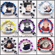 Jujutsu Kaisen Beads Bracelet by dollyink.official/gelang jujutsu kaisen/gelang jjk