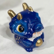 龍年新品 台灣製造 純手工繪製 陶瓷 藍色 成就 彩球龍祈福存錢筒