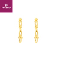 HABIB Oro Italia 916 Yellow Gold Earring GE72730222