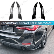 Rear Bumper Side Spoiler Corner Protector For BMW G22 G23 G24 G26 420i 430i M440i M Sport 2020-2024 