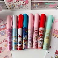 MOCHO Pen Shape Scissor, Kuromi Safe Mini Handcraft Scissor, Portable Kitty Folding Design DIY Tool 