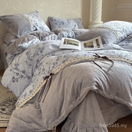 Three Pieces Chuan Luxury Hao Stitching 0.9m Milk Lace 2025 Velvet Style Light Bow Bed Sheet Velvet 