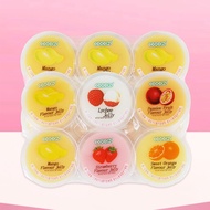 COCON Fruit Flavor Jelly Passion Fruit Flavor80g*6Cup Multi-Flavor Assorted Coconut Jelly Cube Pulp Jelly Wholesale