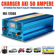 Casan Aki 12V Sunpro 50A / 30A / 20A Charger Battery Mobil Motor / Alat Pengisi Daya Baterai SANTER