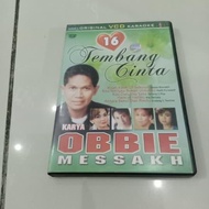 VCD Musik Karaoke 16 TEMBANG CINTA Karya Obbie MessakH