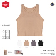 Sorex Bra Top Without Underwire Medium Foam Cup B 30167