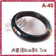 [唐古拉佛教文物]綠瑪瑙手鐲(厚型)有質感不易碎裂