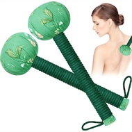 Hammer Manual Body Massage Hammer Long Wormwood Massage Hammer Back Percussion Long Handheld Massage