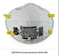 3M行貨 N95口罩 8210 即棄防塵口罩 N95 Particulate Respirator N95 mask 1box 20pcs