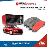 BREMBO BRAKE PAD FRONT MITSUBISHI LANCER 1.6 2007-2017 P54030N Lancer 1set