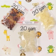 [Combo 3] Piece 60g - Snow bird's nest 20g - Bo mi 20g - peach juice 20g