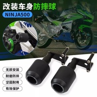 สไลเดอร์มอเตอร์ไซค์สำหรับ Kawasaki Z500 NINJA500 Z 500 NINJA 500 2024 2025กรอบป้องกันล้มตัวป้องกันแผ