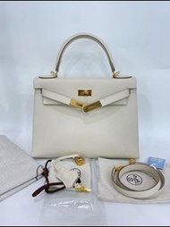 Hermes Kelly28 Craie 99NEW Stamp A