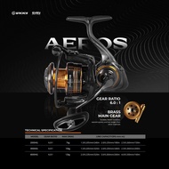 IROLY AEROS SPINNING REEL METAL BODY 2000HG 3000HG 4000HG POWER HANDLE AIR CARBON ROTOR