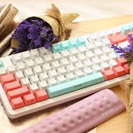 irocks K73R PBT 薄荷蜜桃 機械式鍵盤-Cherry軸