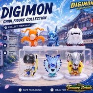Action Figure Digimon Small V1 - TB - Mini Chibi Action Figure Toy Agumon Angemon Wargreymon Metal G