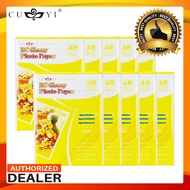 10packs Cuyi RC Glossy Photo Paper 4R 260gsm 20Sheets High Glossy Photo Paper for Inkjet Printer