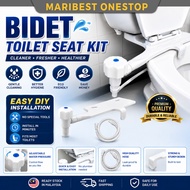 e02021 Sanlux Bidet Toilet Seat Kit Toilet Bowl Spray Hands-Free Bidet Toilet Seat Bidet Mangkuk Tan