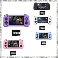 [I O J E] G28 Retro Handheld Video Game Console 128G 4.3 Inch HD Screen Linux Game Player Supports 2