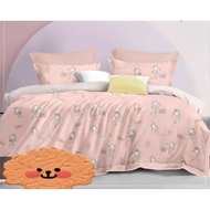 ORGANIC SILK BEDSHEET 60S 160X200 180X200 ORIGINAL IMPORTED ORGANIC SILK BEDSHEET BAMBOO FIBER SILK 