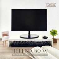 Logic Helena 50W Monitor Stand Desk Organizer Laptop Computer Shelf Desk
