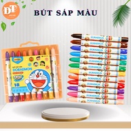 Thien Long twist wax pen TCR-C007/DO-TCR-C008/DO 12 colors and 18 colors - Genuine Thien Long produc