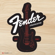 Fender Stratocaster Guitar Sticker