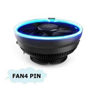 PC COOLER LED FAN 12 CM AMD AND INTEL LGA 775 1156 1155 1151 1150