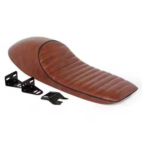 Motorcycle Cafe Racer Vintage Hump Seat For Yamaha SR125 250 Suzuki GT ST GR Honda CB400 CB450 CB500