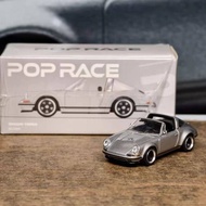 POPRACE Porsche 911 964 singer targa Convertible Alloy Car Model