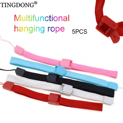 5PCS Adjustable anti-slip wristband Compatible with Wii WiiU New 3DS XL PS4 VR PS3 Move PSV PSP Cont