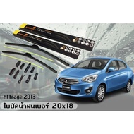 Attrage 2013 Wiper Blade Size 21+14 Inches By.BARBARIAN