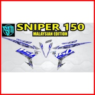 ✗ ◮ Sniper 150 decals,, Malaysian inspired