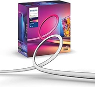Philips Hue Gradient Lightstrip for 75 Inch TV, Sync with Media and Gaming. Smart Entertainment LED Lighting with Voice Control. Works with Alexa, Google Assistant and Apple HomeKit