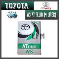 Toyota WS (4 Liter) AT Fluid WS Gear Oil - Toyota Vios, Altis, Camry, Alphard, Hilux, Harrier, Estim
