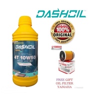 DashOil 4T 15w50 10W40 10W50 Semi Synthetic FULLY Synthetic Motorcycle Engine Oil Minyak Hitam Pelincir Motor