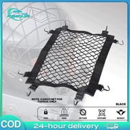 GARTERIZED TOP BOX CARGO NET WITH HOOK UNIVERSAL FOR MOTORCYCLE TOP BOX LUGGAGE