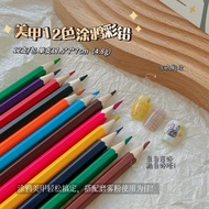 12 sets of colored pencils, graffiti nail art pens, hand drawn nail art pens, 12 colors DIY flower p