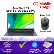 Acer Swift 3X SF314-510G-54VJ | Intel Iris Xe MAX Graphics | i5-1135G7 | 16GB RAM | 512GB SSD |