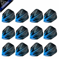 CUESOUL Dart Flights Dart Feather Dart Wings Dart Tail，Set of 12 pcs