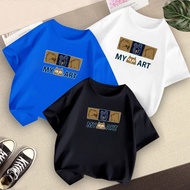 My ART Children's T-Shirts For Boys/Girls Aged 2-10 Years Tops For Boys And Girls