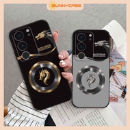 Vivo V29 / V29E case with square edges and strong, fashionable dragon print