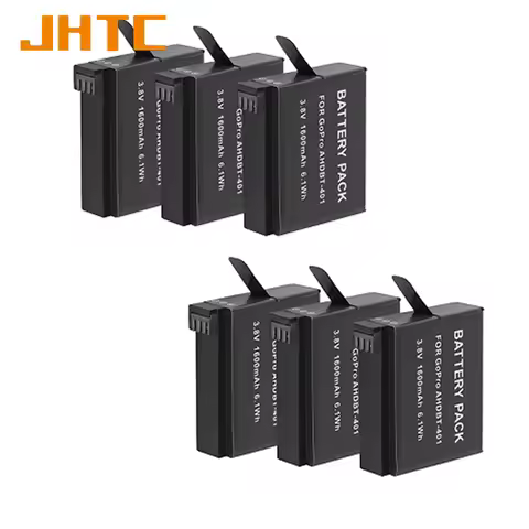 Camera Battery For Gopro Hero 4 Batteries Accessory For Gopro 4 Hero4 Battery Rechargeable Batterie 