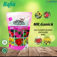 Mr Ganick 549 Flower Bloom Fertilizer (Baja Bunga Mewar) 400G 花肥