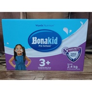 Bonakid Pre-School 3+ Powdered Milk Drink 2.4kg (2025 or jan2026 exp)