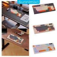 [Sunnimix1] Russian Mechanical Gaming Keyboard Keyboard Nonslip Rechargeable PBT Keycaps Lightweight