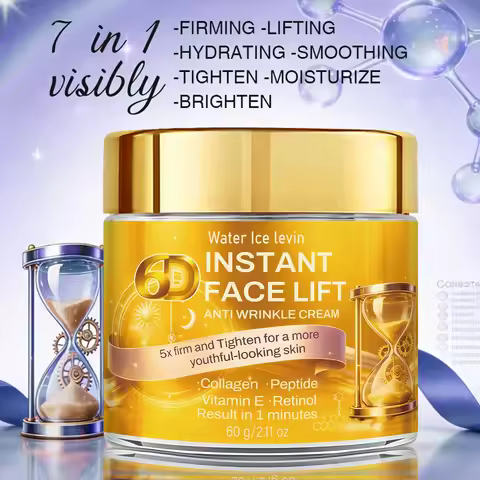Anti Wrinkle Cream with Retinol Peptide & Collagen - Firming Moisturizing Face Cream 60g Vitamin E