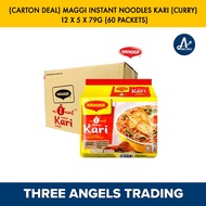 (Carton Deal) Maggi Instant Noodles Kari (Curry) 12 x 5 x 79g (60 Packets)