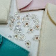 Fine Needle Dedicated Pt900 Platinum/18k White Gold/18k Gold/18k Rose Gold Earbuds, Ear Walls, Buckl