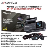 Sansui SA-DV120 4K + 1K HD Dashcam